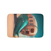 Desert whale house バスマット (正面)