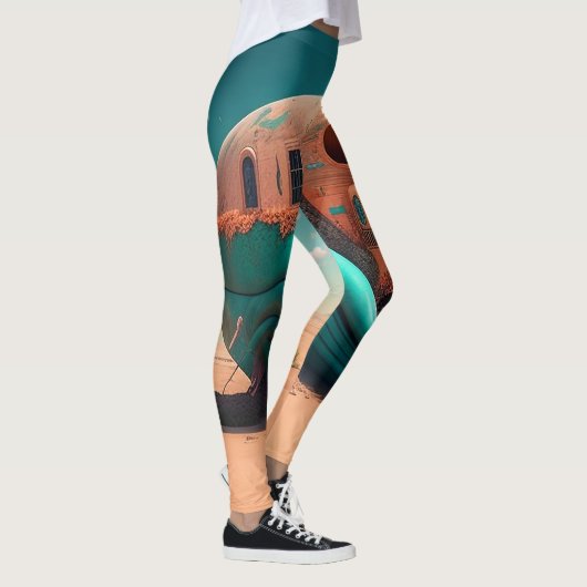 Desert whale house レギンス (右)