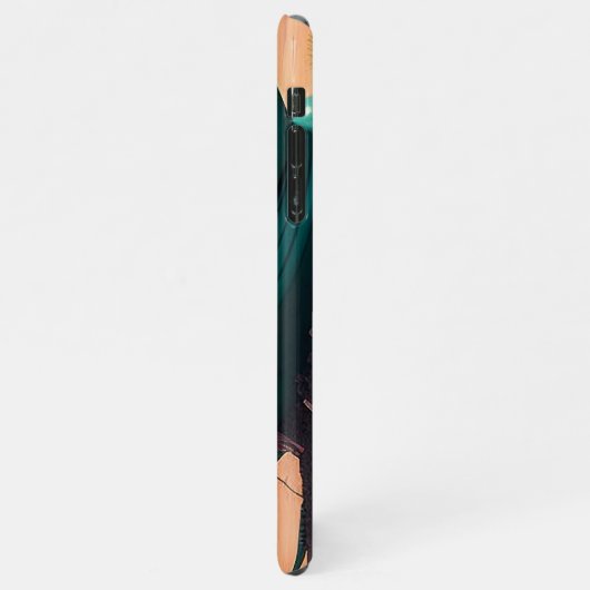 Desert Whale House iPhoneケース (左側)