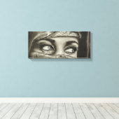 Desert Whisper キャンバスプリント (インサイチュ (ウッドフロア))