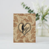 DesertCamo女性恋しく思の男のはがき ポストカード (スタンド正面)