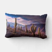 Deserts | Cactus Landscape Argentina ランバークッション (裏面)