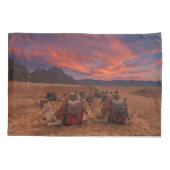 Deserts | Camels Sinai Mountains Egypt 枕カバー (裏面)