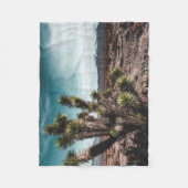 Deserts | Cholla Cactus フリースブランケット (正面)
