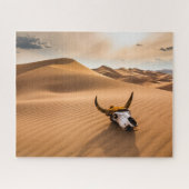 Deserts | Cow Skull Rippled Sand Dunes ジグソーパズル (横)