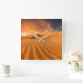 Deserts | Desert in the United Arab Emirates スクエア壁時計 (ホーム)