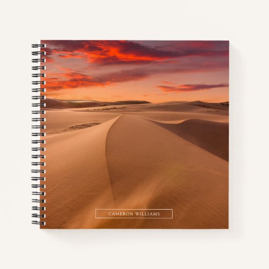 Deserts | Desert United Arab Emirates ノートブック (正面)