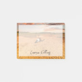 Deserts | Desert with Cow Skull ポストイット (正面)