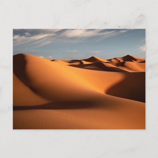 Deserts | Erg Chebbi Dunes Morocco ポストカード (正面)