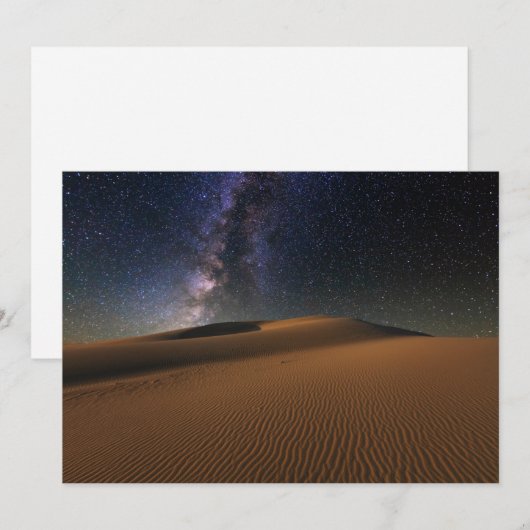 Deserts | Gobi Desert, Mongolia サンキューカード (正面/裏面)