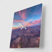 Deserts | Hopi Point Grand Canyon Arizona スクエア壁時計 (傾斜)