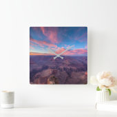 Deserts | Hopi Point Grand Canyon Arizona スクエア壁時計 (ホーム)