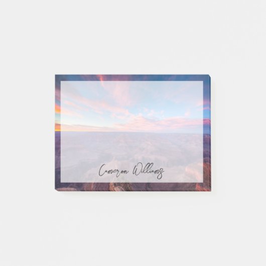 Deserts | Hopi Point Grand Canyon Arizona ポストイット (正面)