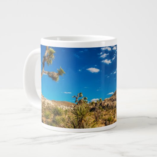 Deserts | Joshua Tree National Park ジャンボコーヒーマグカップ (正面左)