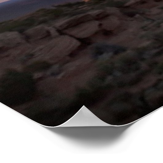 Deserts | Kayenta  Monument Valley Arizona ポスター (角)