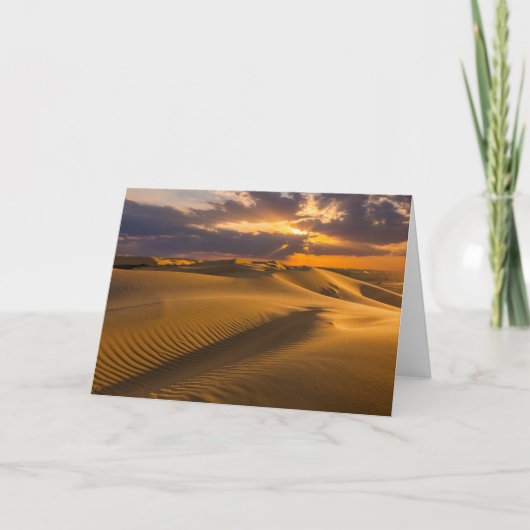 Deserts | Landscape of Sand Dunes カード (正面)