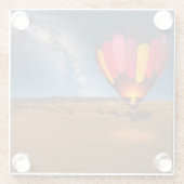 Deserts | Mesquite Dunes Death Valley ガラスコースター (裏面)