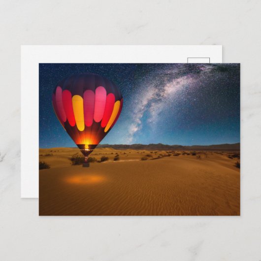 Deserts | Mesquite Dunes Death Valley ポストカード (正面/裏面)