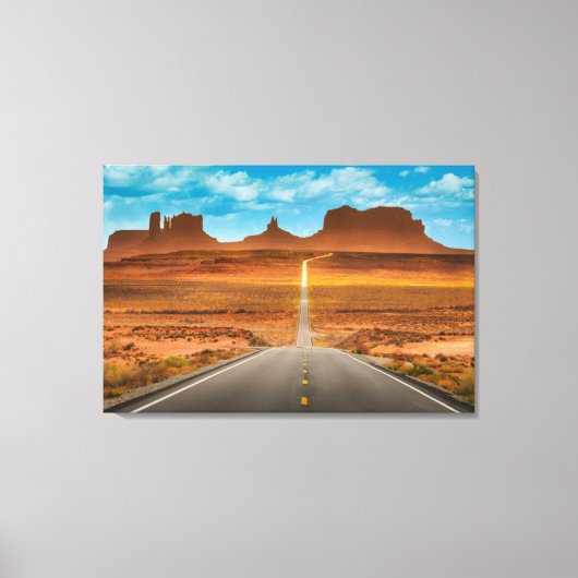 Deserts | Monument Valley, Utah キャンバスプリント (正面)