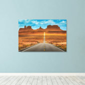 Deserts | Monument Valley, Utah キャンバスプリント (インサイチュ (ウッドフロア))
