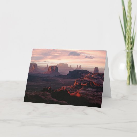 Deserts | Monument Valley Utah-Ariziona カード (正面)