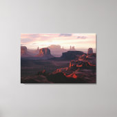 Deserts | Monument Valley Utah-Ariziona キャンバスプリント (正面)
