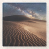 Deserts | Ordos City Mongolia China ガラスコースター (正面)