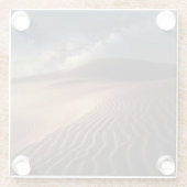 Deserts | Ordos City Mongolia China ガラスコースター (裏面)