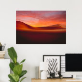 Deserts | Rolling Desert Landscape ポスター (ホームオフィス)