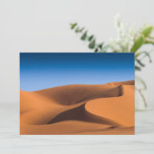 Deserts | Sand Dunes Near Illizi, South Algeria サンキューカード (スタンド正面)