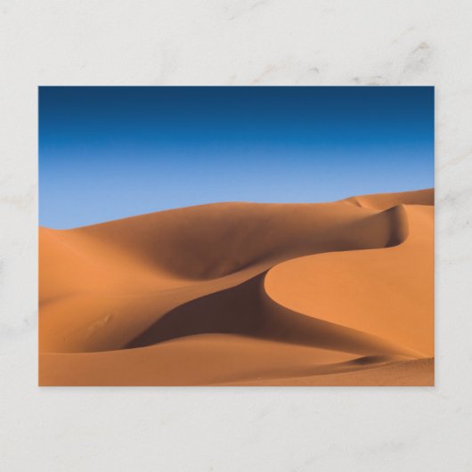 Deserts | Sand Dunes Near Illizi, South Algeria ポストカード (正面)