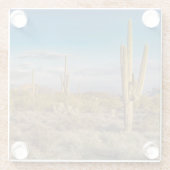 Deserts | Superstition Mountains, Arizona ガラスコースター (裏面)