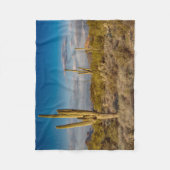 Deserts | Superstition Mountains, Arizona フリースブランケット (正面)