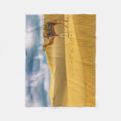 Deserts | Thar Desert Rajasthan India Camel フリースブランケット (正面)