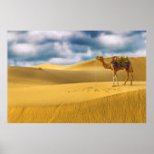 Deserts | Thar Desert Rajasthan India Camel ポスター (正面)