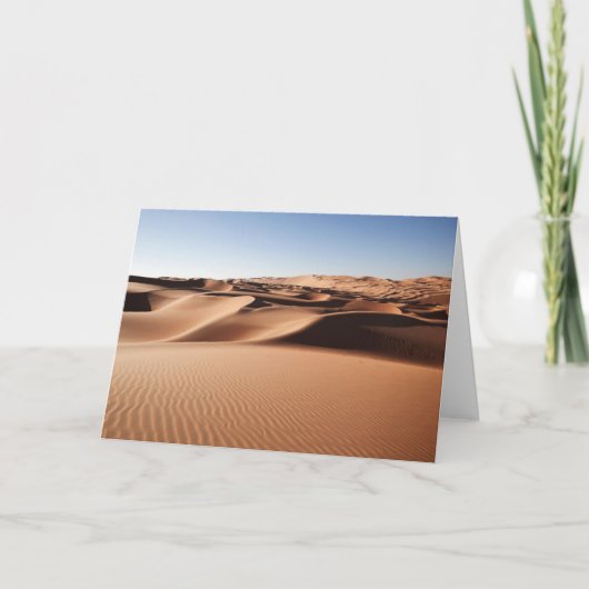 Deserts | United Arab Emirates Sand Dunes カード (正面)
