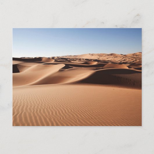 Deserts | United Arab Emirates Sand Dunes ポストカード (正面)