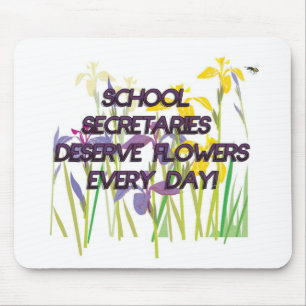 DESERVE FLOWERS学校の秘書 マウスパッド