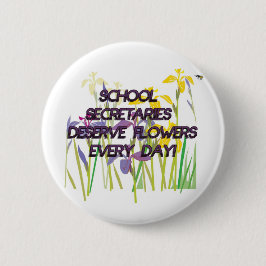 DESERVE FLOWERS学校の秘書 缶バッジ