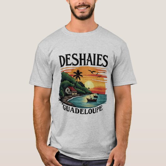 DESHAIES GUADELOUPE Tシャツ (正面)