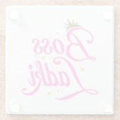 Desi引っ越し祝いパーティーギフト、南アジアのDecorコースター ガラスコースター (裏面)