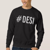 #Desi スウェットシャツ (正面)
