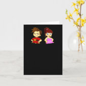 Desi Bollywood Movies Hum Tum On Valentines Day  カード (黄色い花)