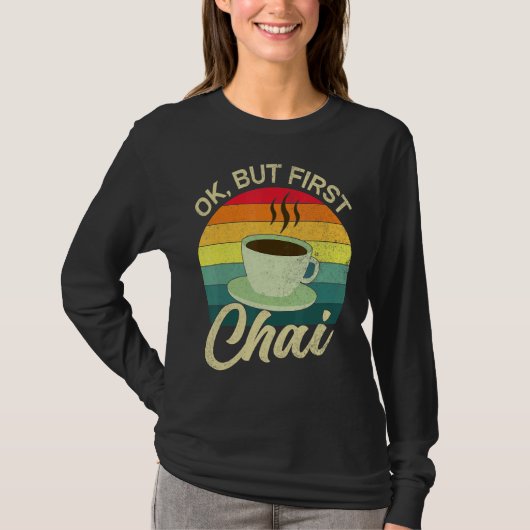 Desi Chai Okが最初のChai Tシャツ (正面)