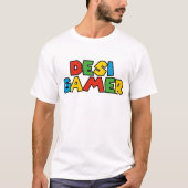 Desi Gamer Tシャツ – インディアンプライドゲーミングティー (正面)