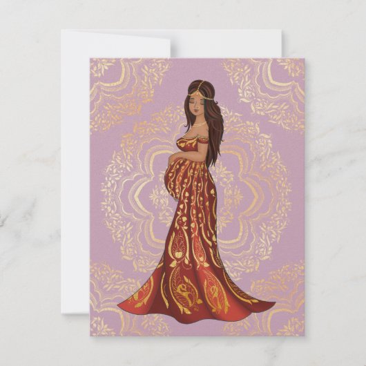 Desi mommy to be カード (正面)