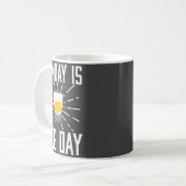 Desi Punjabi Funny Peg Day Sikh Quote Gift  コーヒーマグカップ (正面左)