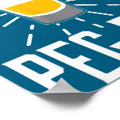 Desi Punjabi Funny Peg Day Sikh Quote Gift  ポスター (角)