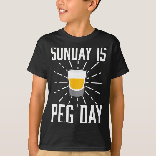 Desi Punjabi Funny Peg Day Sikh Quote Gift  Tシャツ (正面)