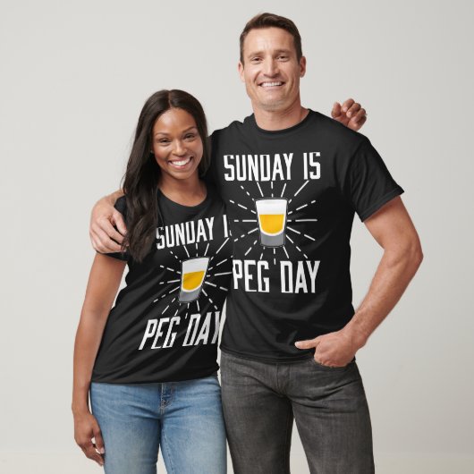 Desi Punjabi Funny Peg Day Sikh Quote Gift  Tシャツ (ユニセックス)